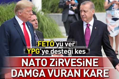 Erdoğan Brüksel'deki NATO zirvesinde