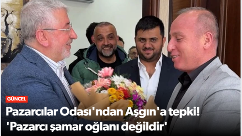 Eroğan Yılmaz “Pazarcı Şamar Oğlanı Değildir”
