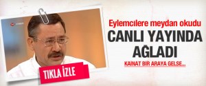GÖKÇEK GÖZ YAŞLARINI TUTAMADI