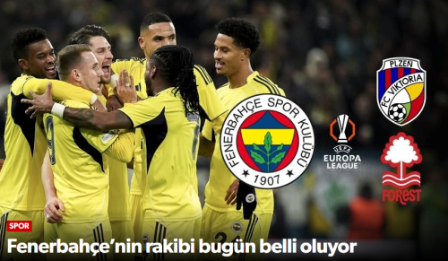 Fenerbahçe’nin Rakibi Bugün Belli Oluyor