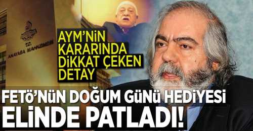 FETÖ'nün 11 Ocak doğum günü hediyesi elinde patladı