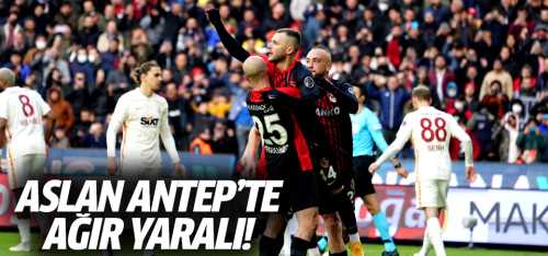 Gaziantep 3 -1 Galatasaray