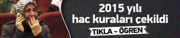 Hac kuraları çekildi TIKLA ÖĞREN
