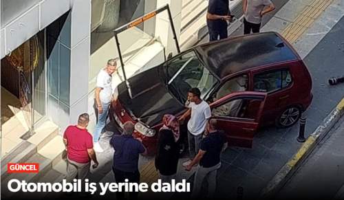 Halı Mağazasına Şok Giriş Kadın Sürücü Yaralandı!