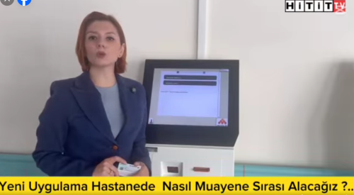 Hastane Polikliniklerinde Sıra Almaya "Kiosk Sistemi"