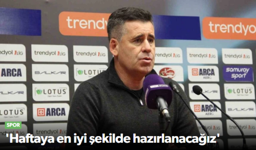 Hüseyin Eroğlu "3 Puan Önemli ama Kendimizi Eleştireceğiz"