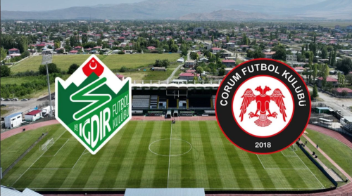 Iğdır FK - Çorum FK Maçı 32.Hafta Trendyol 1.Lig