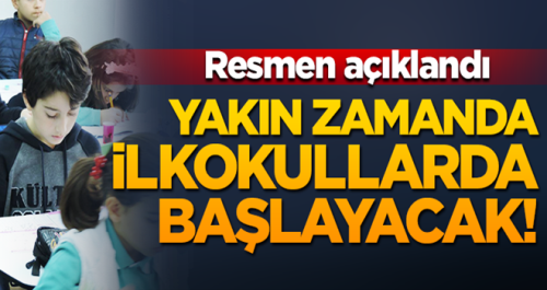 İlkokullarda Okul Yemeği uygulamasına başlanacak