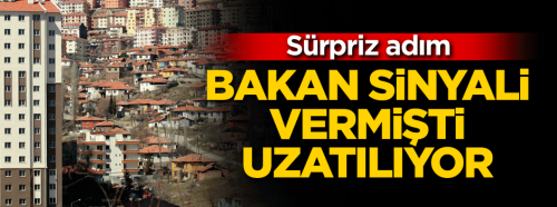 İmar barışı uzatıldı! Yeni tarih 31 Aralık 2018!