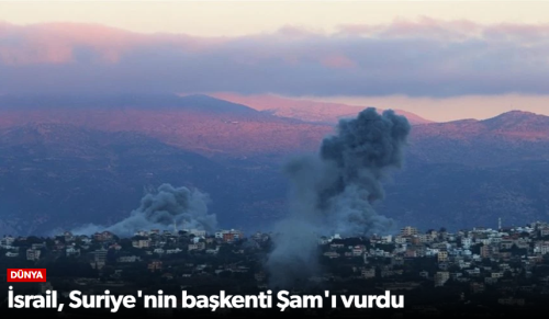 İsrail Suriye'nin Başkenti Şam'ı Vurdu!