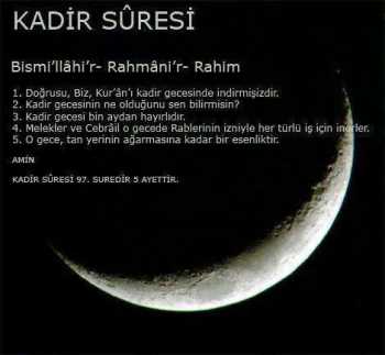 Kadir Gecesi’nde nasıl ibadet edilir?