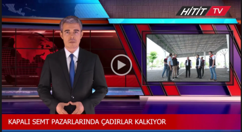 Kapalı Semt Pazarlarında Çadırlar Kalkıyor