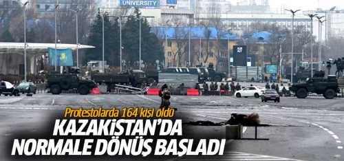 Kazakistan'da Günlük Hayata  Dönüş başladı!