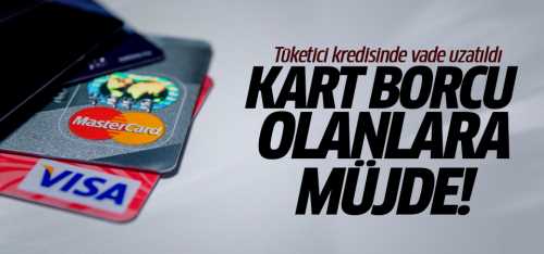 Kredi Kartı borcu olanlara müjde! 