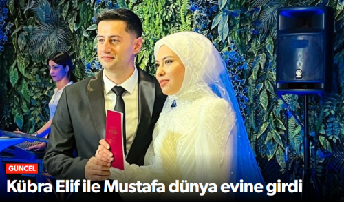 Kübra Elif ve Mustafa Gücün Mutluluğa "EVET" dedi!