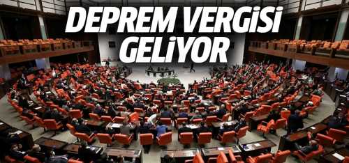 Kurumlara deprem vergisi geliyor