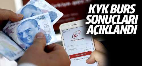 KYK burs sonuçları açıklandı