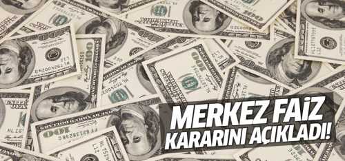 Merkez Bankası  faiz kararını %14 sabit tuttu
