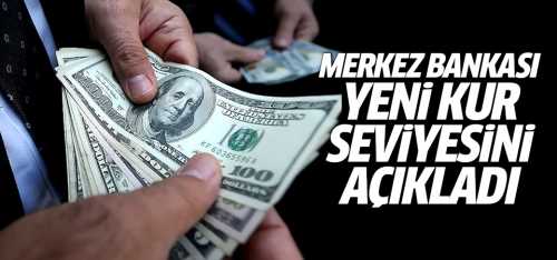 Merkez Bankası günlük kur rakamını açıkladı