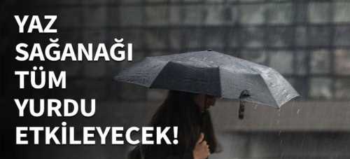 Meteoroloji'den sağanak uyarısı