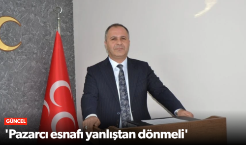 MHP İl Başkanı Mehmet İhsan Çıplak Bizim derdimiz Çorum'dur!