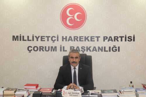 MHP İl Başkanın gündeme dair açıklamaları