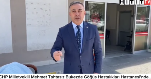 Milletvekili Tahtasız Çorum Göğüs Hastalıkları Hastanesi'ni Ziyaret Etti