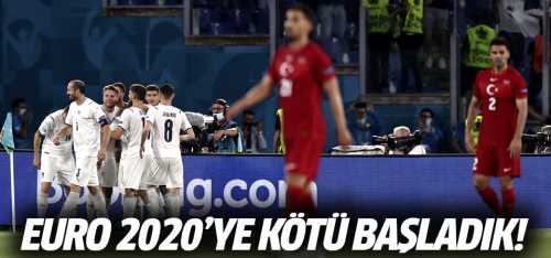 Milli Takımımız, İtalya'ya 3-0 mağlup oldu 