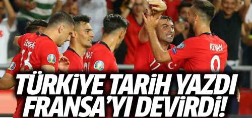 Milli Takımımız Fransa'yı yenip lider oldu