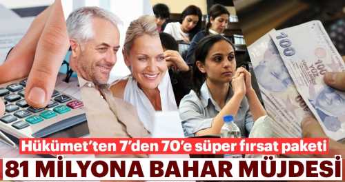 Milyonları ilgilendiren büyük müjdeyi başbakan verdi!
