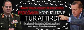 Mısır'ın Sisi'nde  Türkiye korkusu