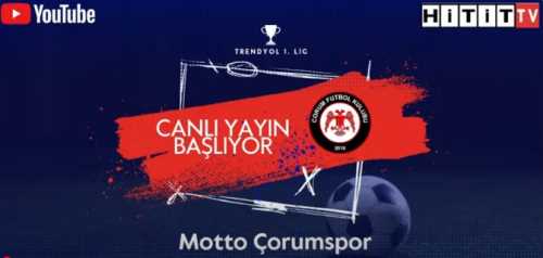 MottoÇorum-Spor 11. Haftayı Canlı Yayında Değerlendiriyor 