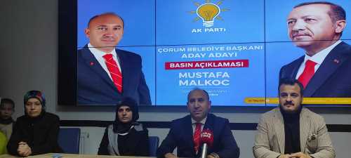 Mustafa Malkoç bugün adaylığını açıkladı 
