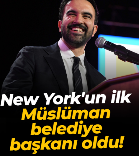 New York Belediye Başkanlığını Mamdani Resmen Kazandı