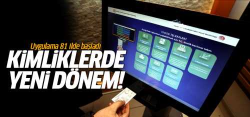 Nüfusmatik dönemi! Uygulama 81 ilde başladı