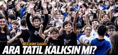 Öğrenciler ve Veliler Ara Tatil Kalksın mı?