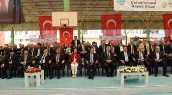 Orman ve Su İşleri Bakanı Veysel Eroğlu Çorum'da