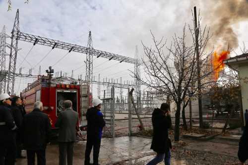 OSB'de Trafo Patladı Yangın Çıktı