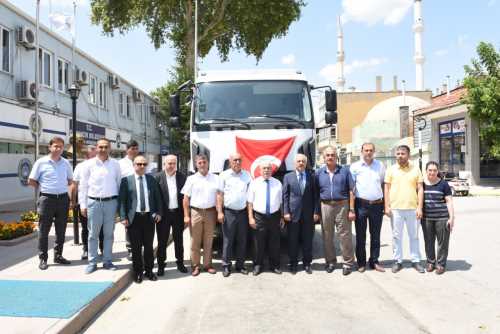 Osmancık, çöp transfer aracına kavuştu
