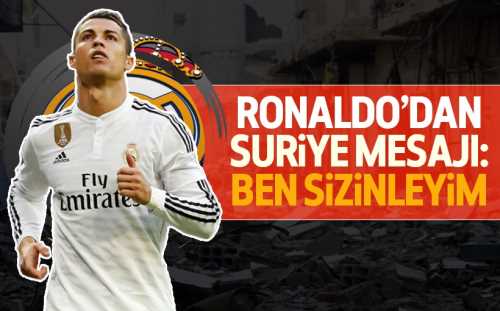 Ronaldo'dan Suriye paylaşımı