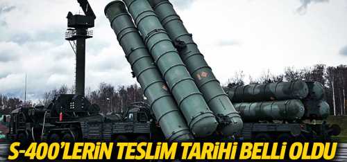 S-400'lerin Türkiye'ye  Teslimi 2019'da