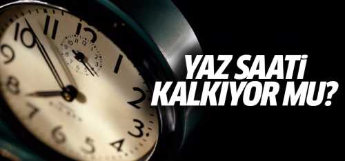 Saatler Geri Alınmayacak!