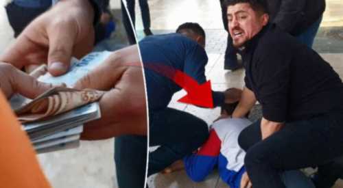Şantaj paralarını Polisten kaçmak için paraları sokağa saçtı!