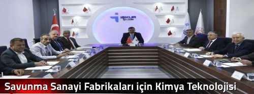 Savunma Sanayi Fabrikaları için Kimya Teknolojisi Bölümü Açılıyor