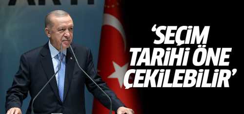 Seçim tarihi öne çekilebilir!