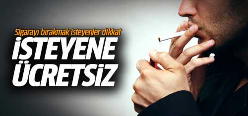 Sigara bırakma tedavisinde kullanılan ilaçlar artık ücretsiz!