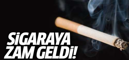 Sigaraya yeni zam geldiği duyuruldu