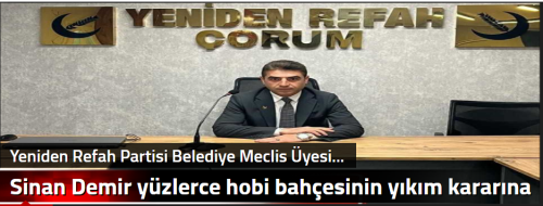 Sinan Demir yüzlerce hobi bahçesinin yıkım kararına tepki gösterdi!
