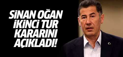 Sinan Oğan Başkan Erdoğan dedi