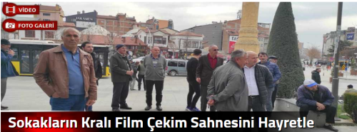 Sokakların Kralı Film Çekim Sahnesini Hayretle İzlediler!